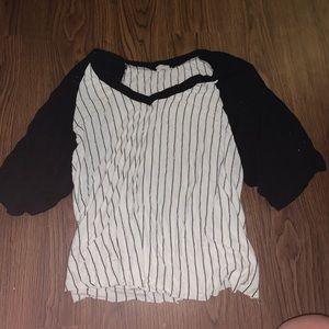 Brandy Melville Striped Crop